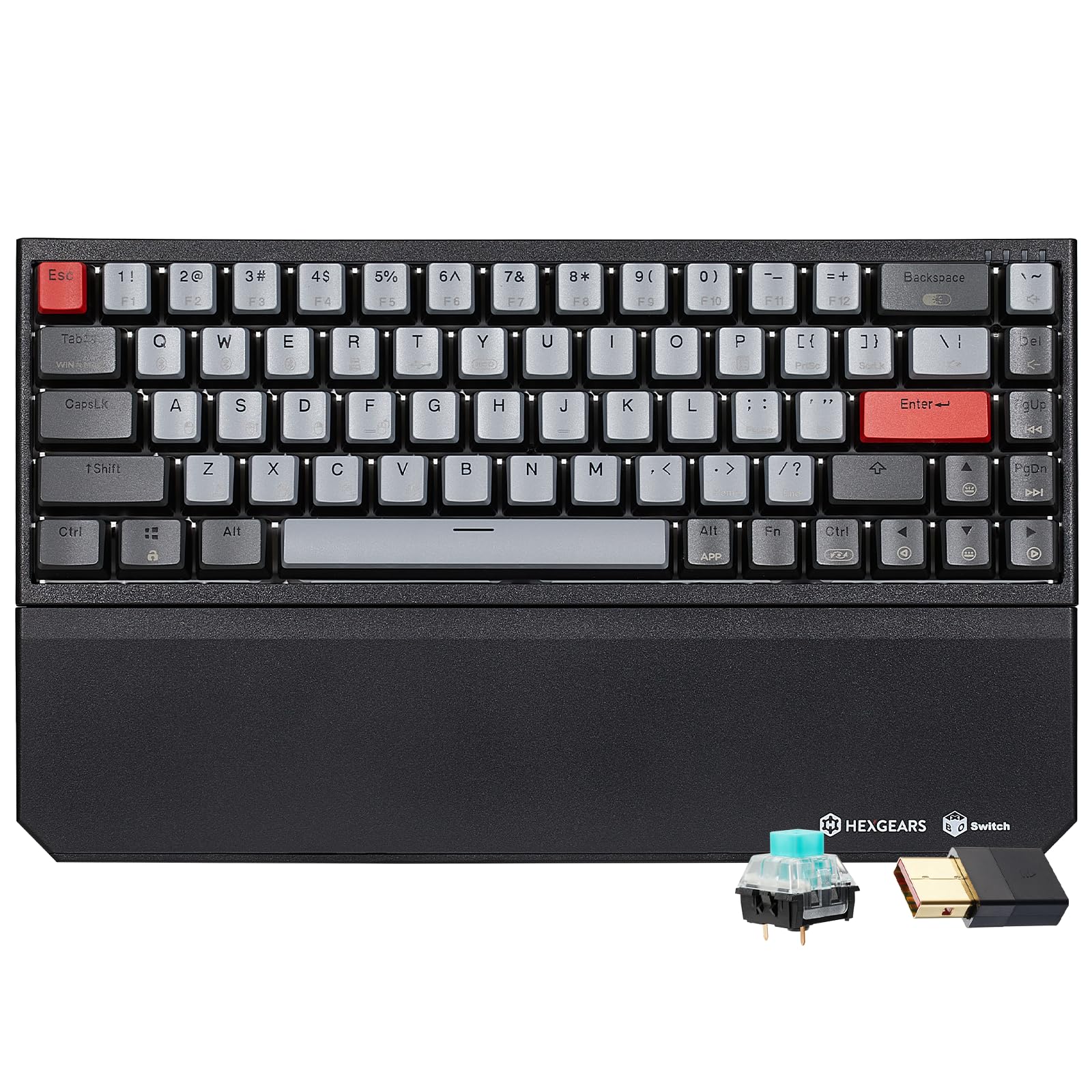 Amazon.com: Hexgears X1 Pro Wireless Mechanica Keyboard, Tri-Mode